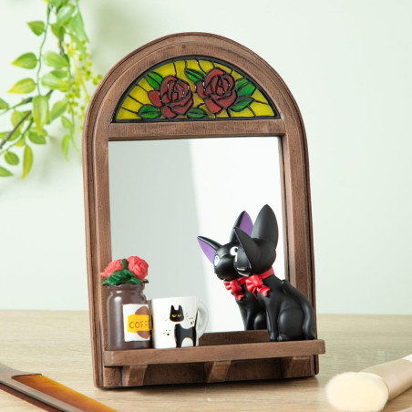 Miroir Jiji devant la glace - Kiki la petite sorcière