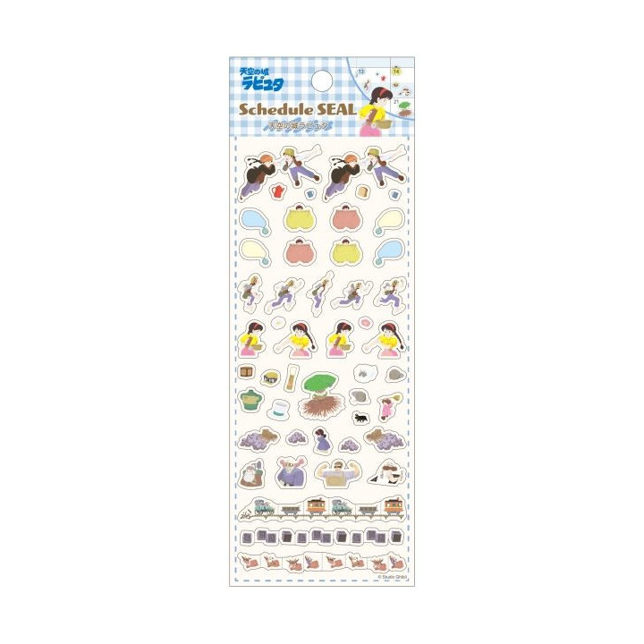 Mini stickers agenda Collection 2 - Le Château dans le ciel