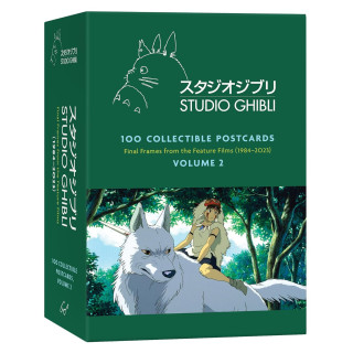 Coffret 100 cartes postales de collection série 2 - Studio Ghibli
