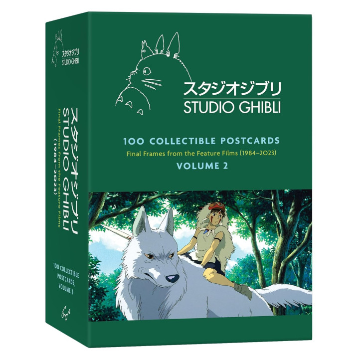 Coffret 100 cartes postales de collection série 2 - Studio Ghibli