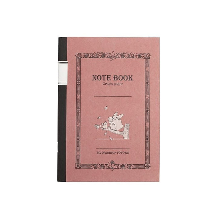 Carnet rétro B6 carreaux - Mon voisin Totoro