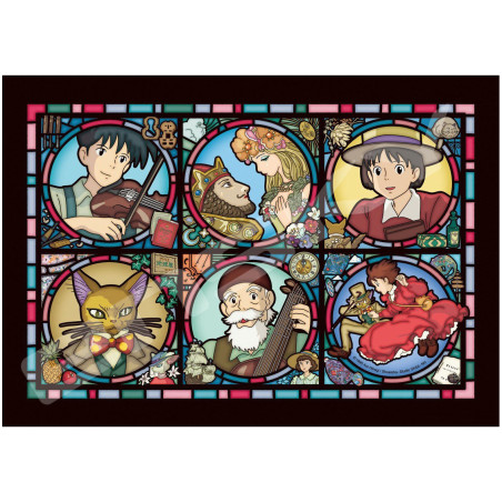 Stained glass Jigsaw Puzzle 208P Characters gallery - Whisper of the 