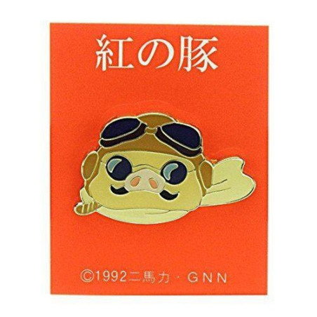 PINS PORCO ROSSO VISAGE - PORCO ROSSO