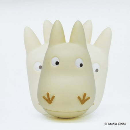 Figurines Culbuto Totoro Blanc & Chatbus - Mon Voisin Totoro
