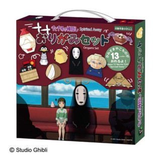 Set Origami Chihiro & No Face dans le train - Le Voyage de Chihiro
