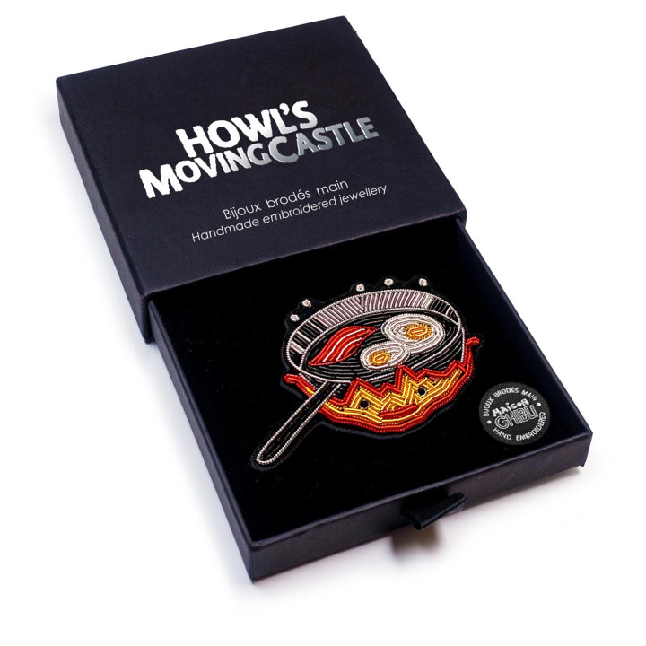 Broche Canetille Poêle - Le Château Ambulant