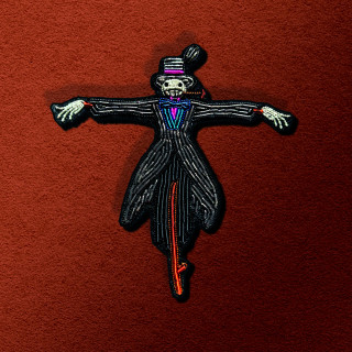 Broche Canetille Épouvantail - Le Château Ambulant