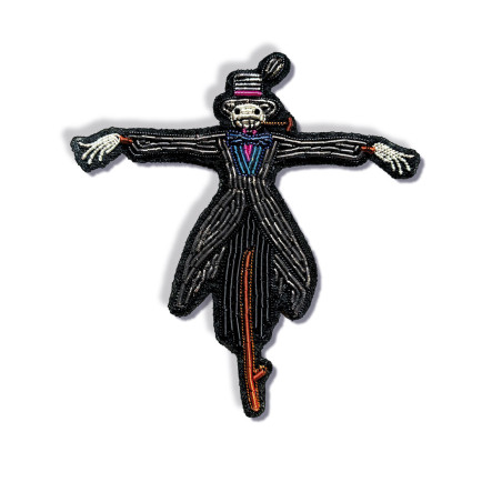 Broche Canetille Épouvantail - Le Château Ambulant