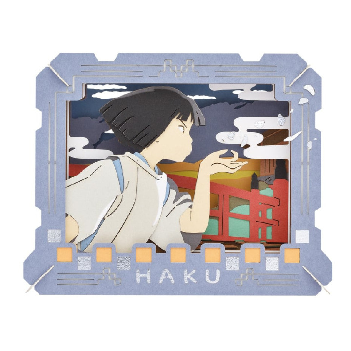 Théâtre de papier Le vœu de Haku Onigiri - Le Voyage de Chihiro