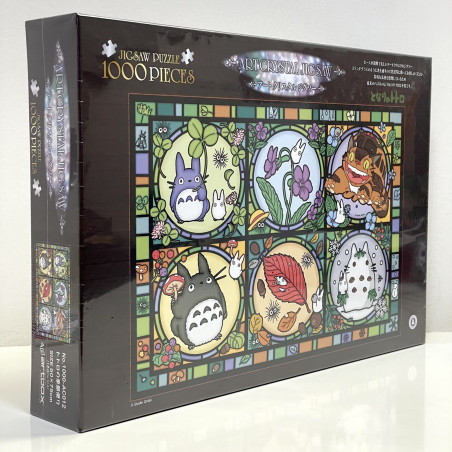 Puzzle Vitrail 1000P Toutes les saisons - Mon Voisin Totoro