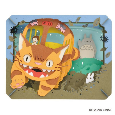Théâtre de papier Totoro Rencontre Mei - Mon Voisin Totoro