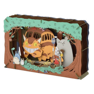 Théâtre de papier L’arrivée du Chatbus - Mon Voisin Totoro