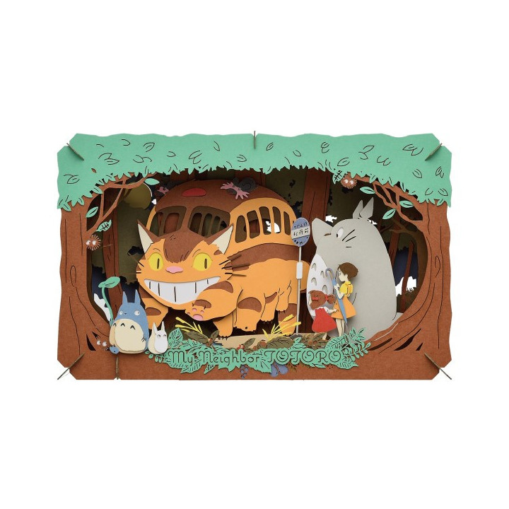 Théâtre de papier L’arrivée du Chatbus - Mon Voisin Totoro
