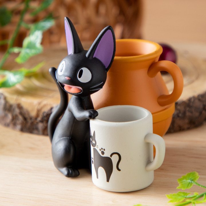Figurine pot à crayon Jiji - Kiki La Petite Sorcière