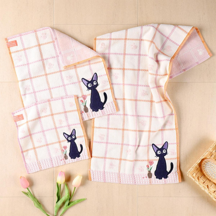 Mini serviette gauffrée Kiki 25x25 cm - Kiki la petite sorcière