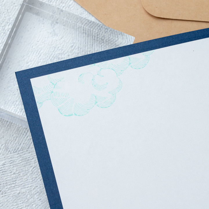 Carte de vœux - Le Château dans le ciel