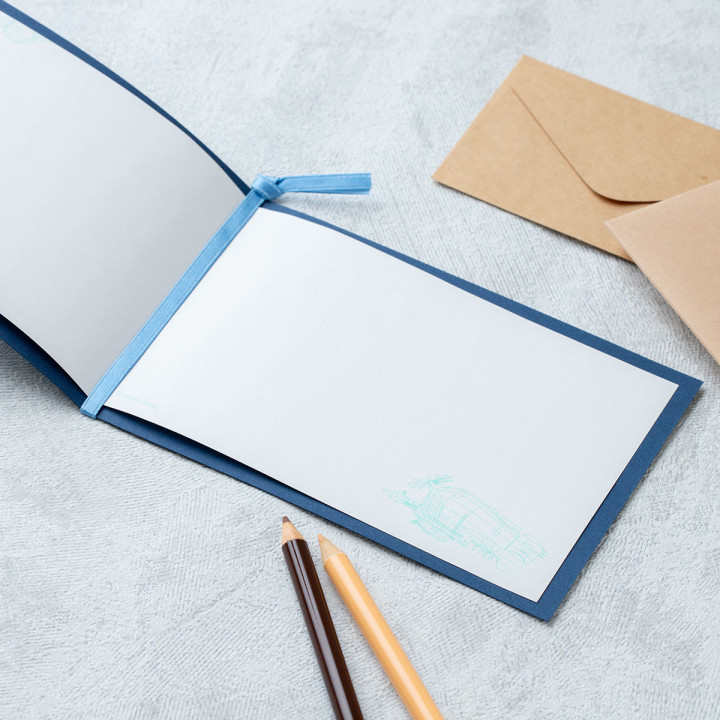 Carte de vœux - Le Château dans le ciel