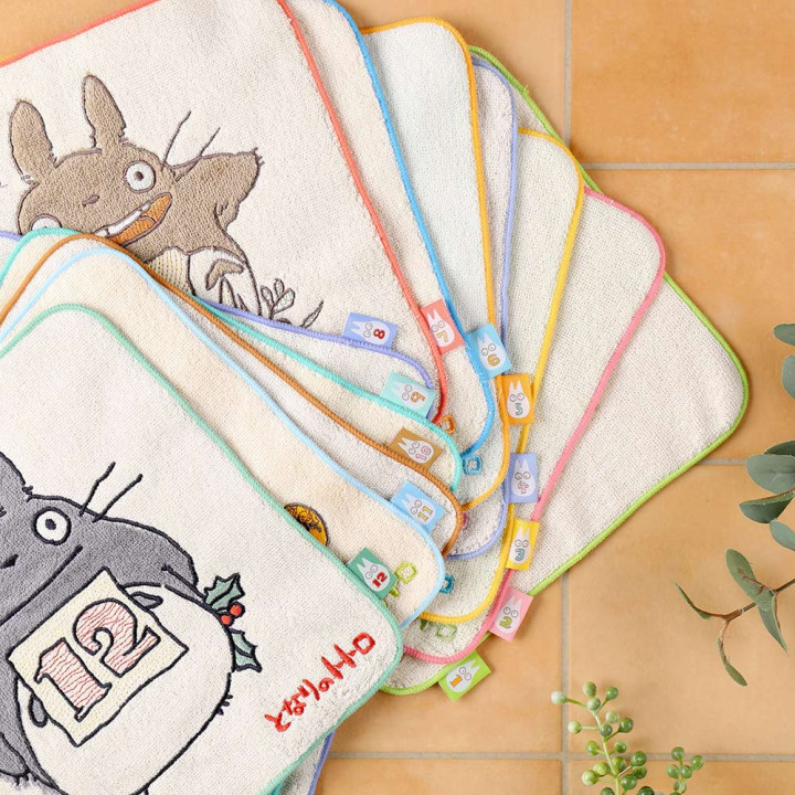 Mini Towel Totoro Birthday 1 25x25 cm - My Neighbor Totoro
