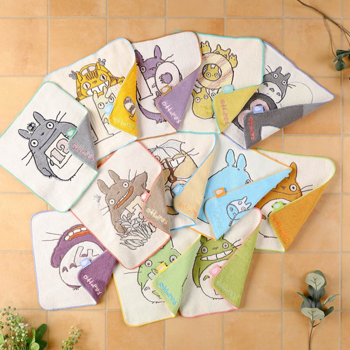 Mini Towel Totoro Birthday 2 25x25 cm - My Neighbor Totoro