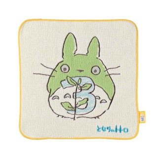 Mini Serviette Totoro anniversaire 3 25x25 cm - Mon Voisin Totoro