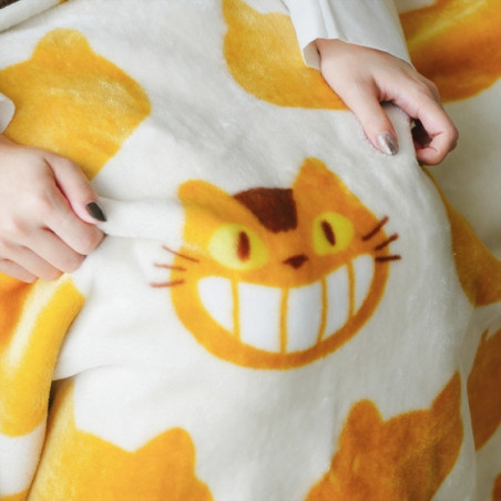 Plaid Silhouette Chatbus 70x100 cm - Mon Voisin Totoro