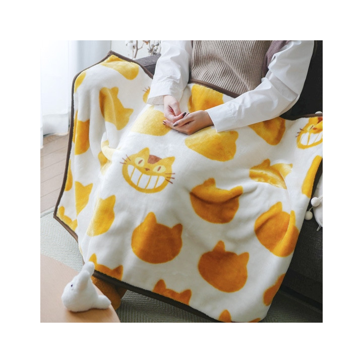 Plaid Silhouette Chatbus 70x100 cm - Mon Voisin Totoro