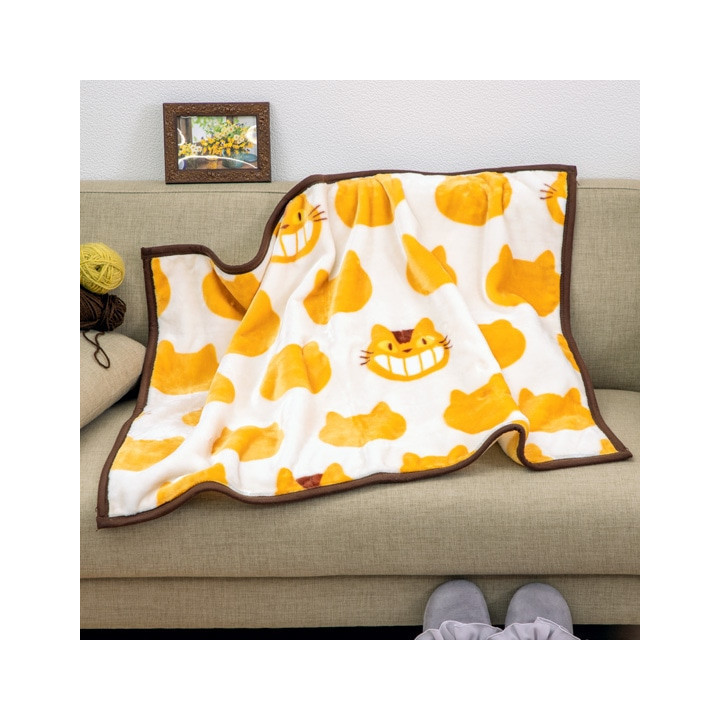 Plaid Silhouette Chatbus 70x100 cm - Mon Voisin Totoro