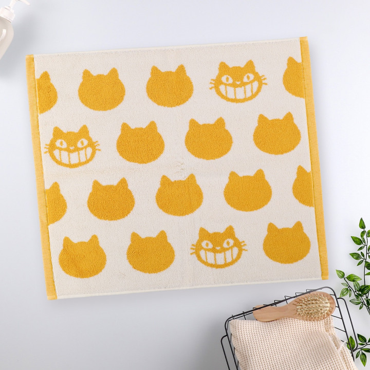 Grande Serviette Silhouette Chatbus 50x60 cm - Mon Voisin Totoro