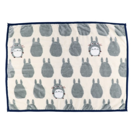 Plaid Silhouette Totoro Gris 70x100 cm - Mon Voisin Totoro