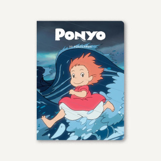 Collection 30 cartes postales - Ponyo sur la falaise