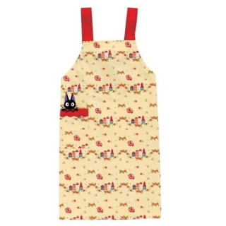 Tablier Rose & Château 85x100 cm - Kiki la petite sorcière