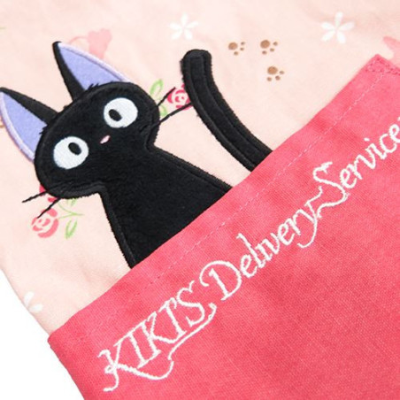 Jiji & Flowers Apron 85x100 cm - Kiki's Delivery Service