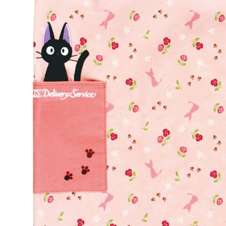 Jiji & Flowers Apron 85x100 cm - Kiki's Delivery Service