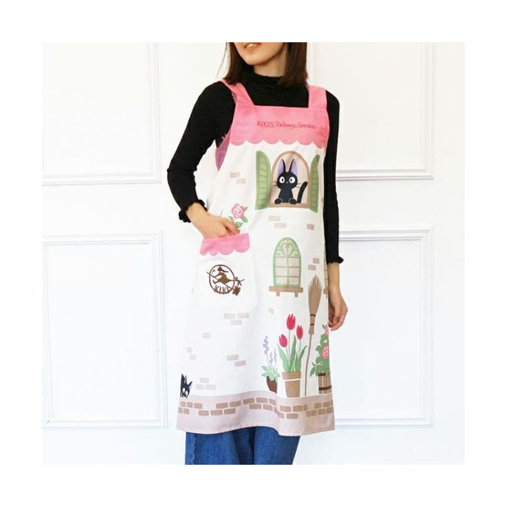 Jiji by the window Apron 85x100 cm - Kiki's Delivery Service