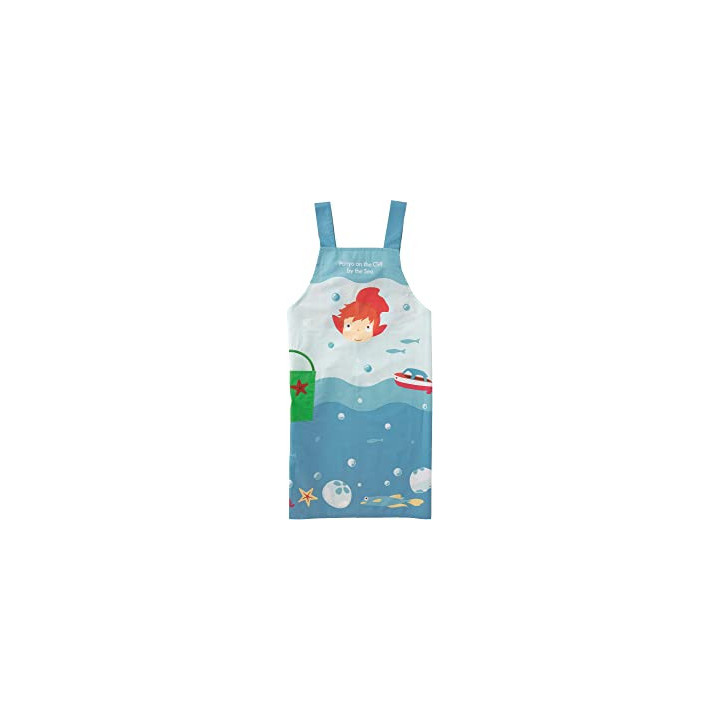 Tablier Ponyo sous la mer 85x100 cm - Ponyo sur la falaise