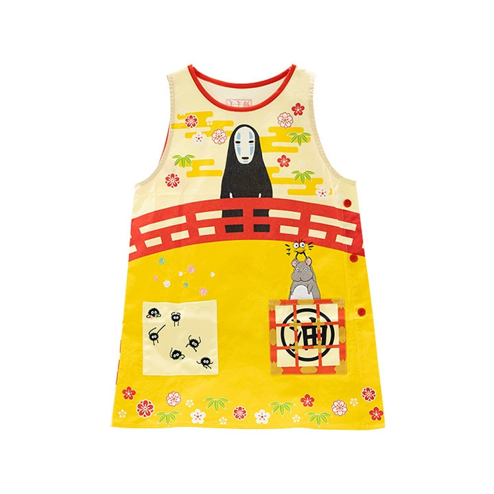 No Face on the bridge Apron 84x61,5 cm - Spirited Away