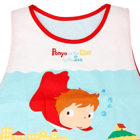 Ponyos everywhere Apron 84x61,5 cm - Ponyo on the Cliff