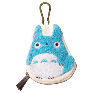 Porte-Monnaie Peluche Totoro Bleu - Mon Voisin Totoro
