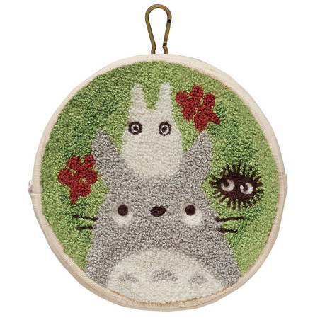 Round pouch Totoro & Soot Sprites - My Neighbor Totoro