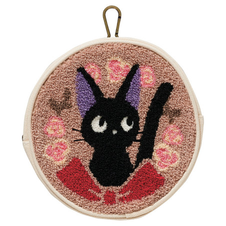 Round pouch Jiji Rose wreath - Kiki’s Delivery Service