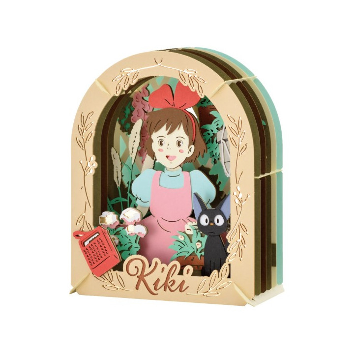Théâtre de papier Flower garden - Kiki la petite sorcière