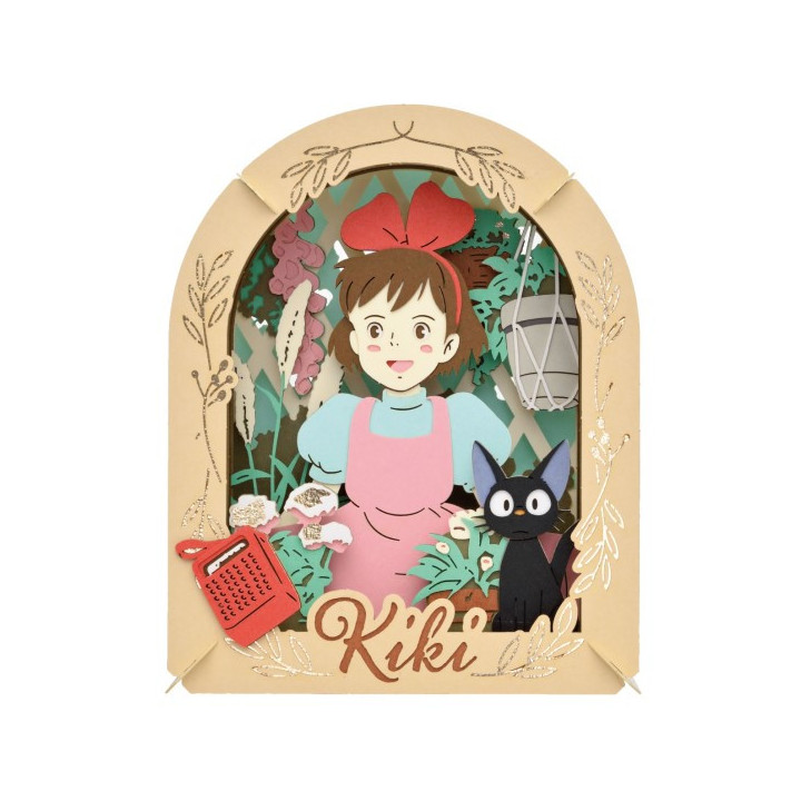 Théâtre de papier Flower garden - Kiki la petite sorcière