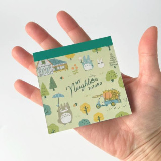 Bloc mémo Totoro Forêt - Mon Voisin Totoro