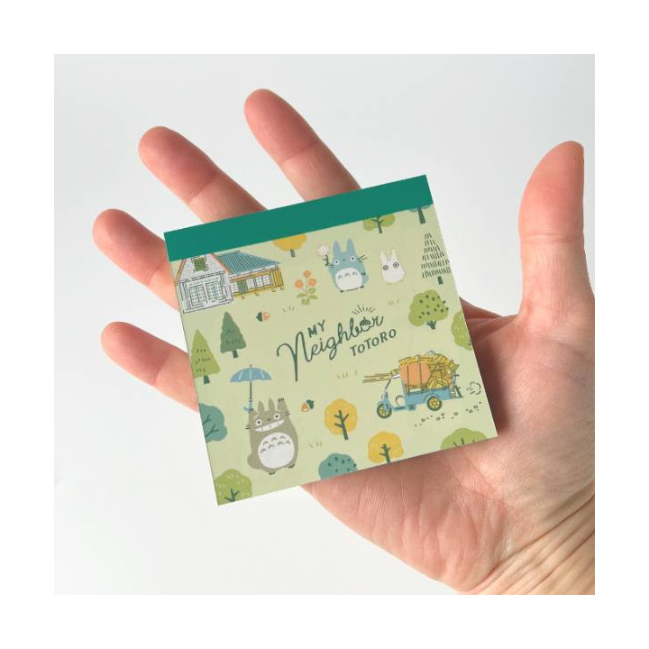 Bloc mémo Totoro Forêt - Mon Voisin Totoro