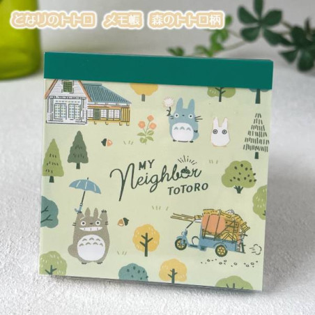 Bloc mémo Totoro Forêt - Mon Voisin Totoro