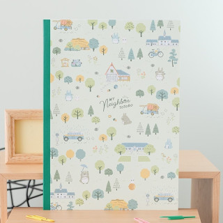 Carnet de notes Totoro Forêt 18,2×25,7 cm - Mon Voisin Totoro