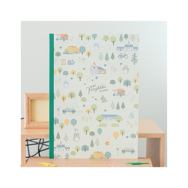 Carnet de notes Totoro Forêt 18,2×25,7 cm - Mon Voisin Totoro
