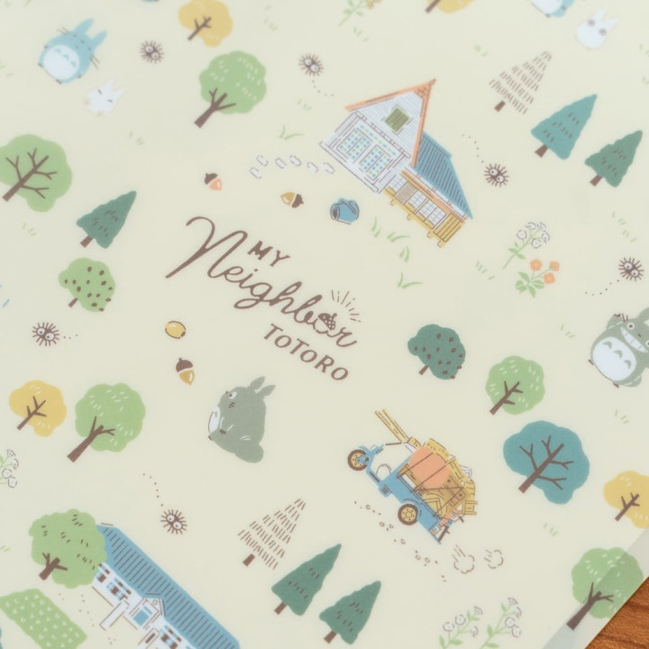 Chemise A4 Totoro Forêt couleur foncée - Mon Voisin Totoro