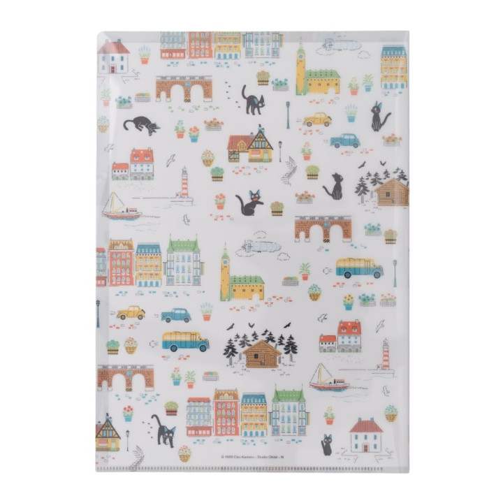 Chemise A4 Koriko Balade couleur foncée - Kiki la petite sorcière