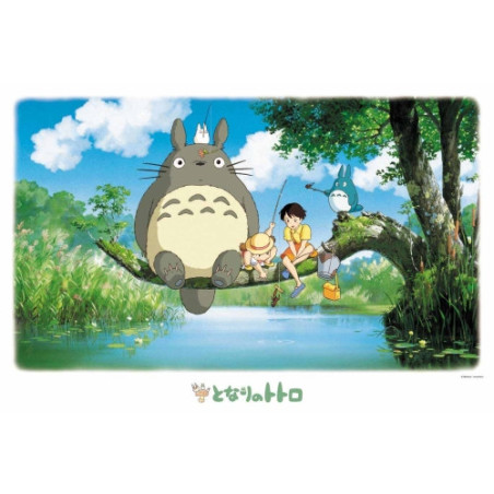 Puzzle 1000P Totoro - Totoro pêche